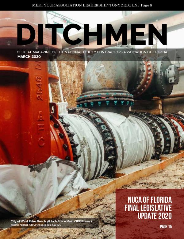 Ditchmen • NUCA of Florida Ditchmen - March 2020