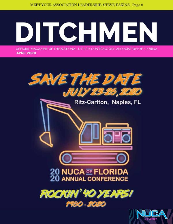Ditchmen • NUCA of Florida Ditchmen - April 2020