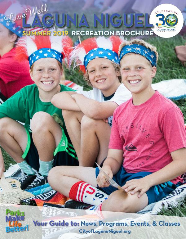 Summer 2019 Recreation Brochure
