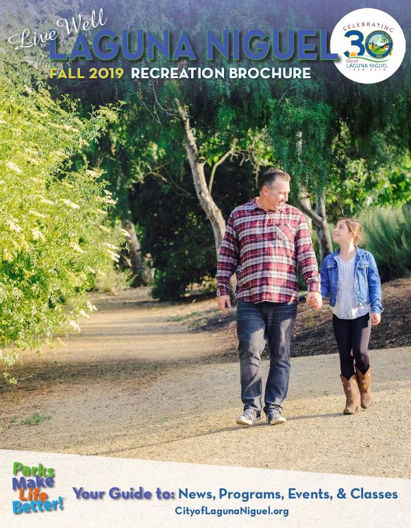 City of Laguna Niguel Recreation Brochure Fall 2019 Brochure - Final