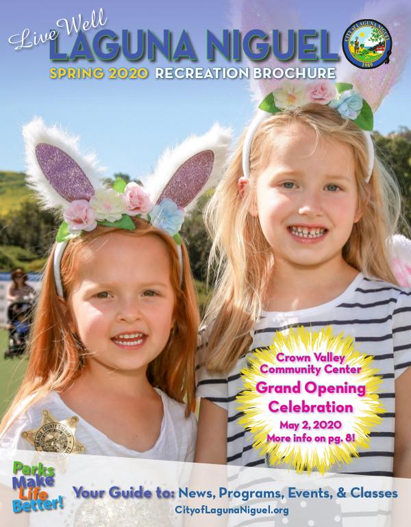 Spring 2020 Recreation Brochure