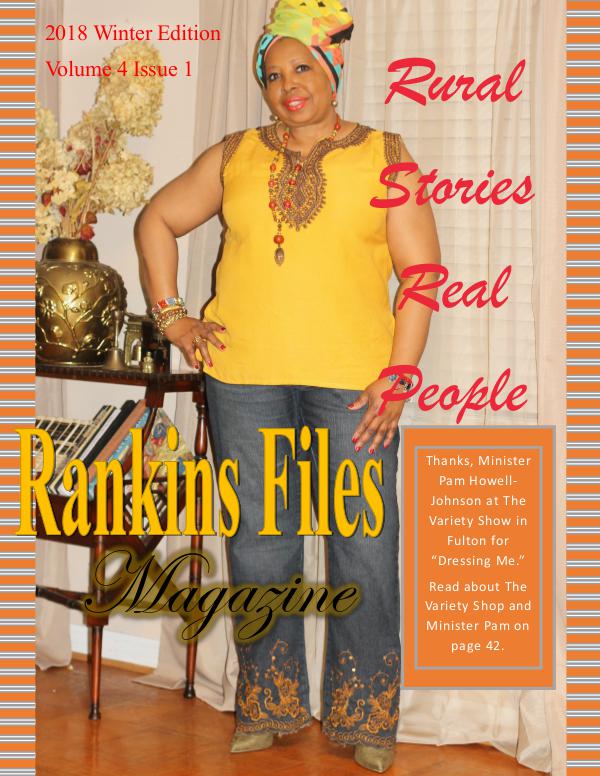 The Rankins Files Magazine Volume 4 Issue 1 Winter 2018