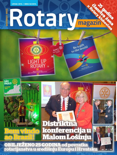 Rotary Magazin - travanj, svibanj i lipanj 2015.