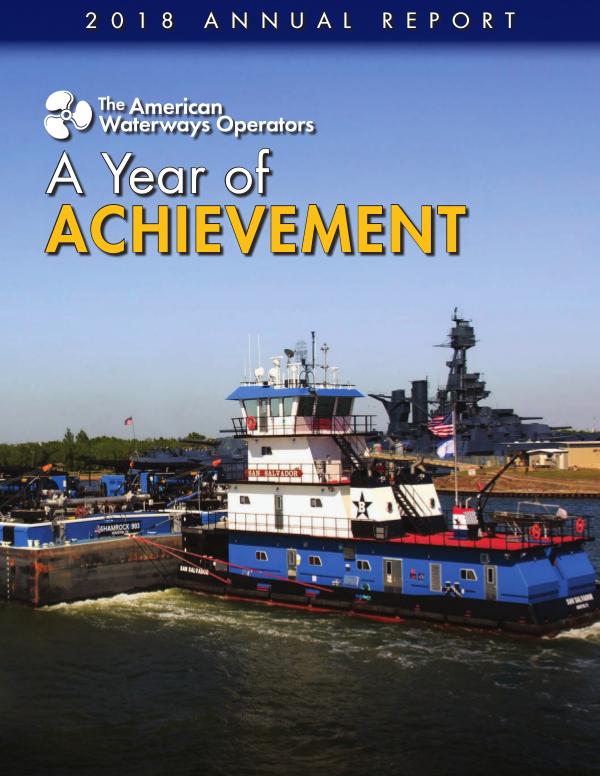 The American Waterways Operators - Annual Reports 2018