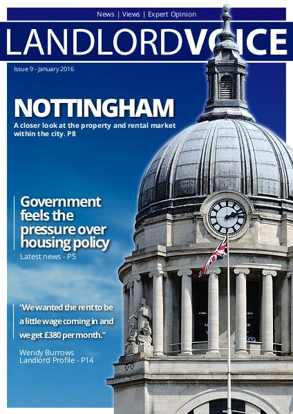 Landlord Voice Magazine January 2016 - Nottingham
