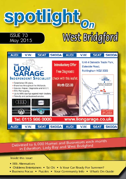 Spotlight Magazines Spotlight on West Bridgford May 2015