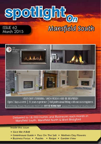 Spotlight Magazine for North Mansfield March 2015 Spotlight Magazine for Mansfield South, March 2015