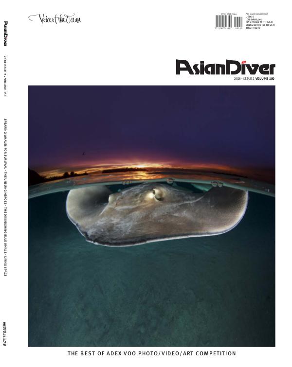 Asian Diver and Scuba Diver No. 2/2018 Volume 150