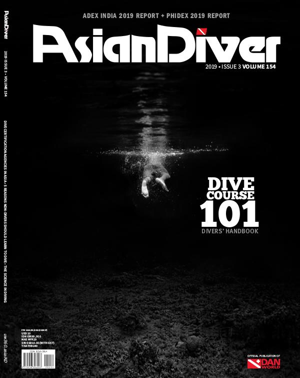 Asian Diver and Scuba Diver No. 3/2019 Volume 154