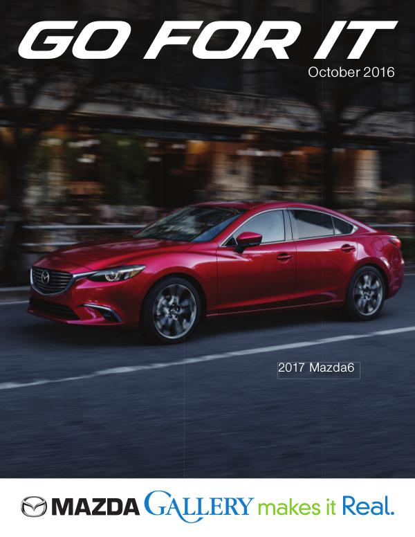Mazda Gallery - Go For It October October