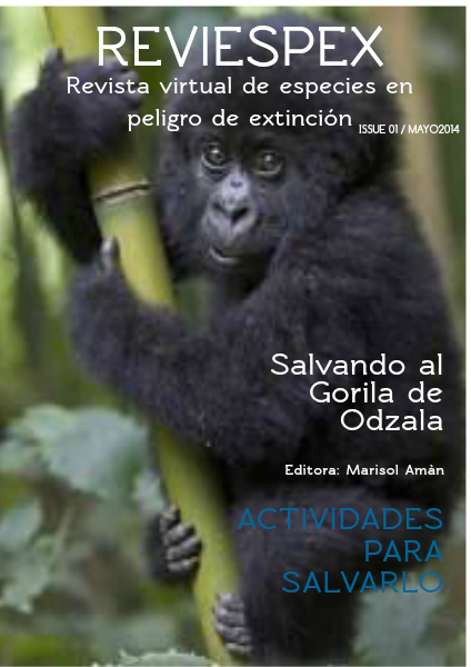 Revista virtual de especies en peligro de extinción Mayo 2014