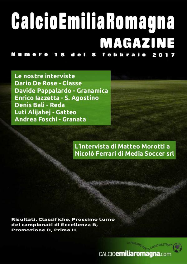 CalcioEmiliaRomagna Magazine Numero 18