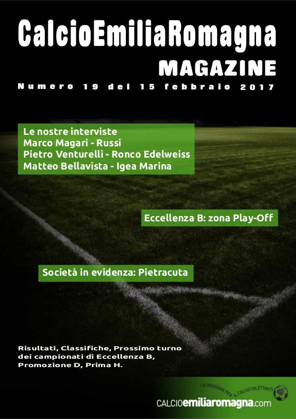CalcioEmiliaRomagna Magazine Numero 19