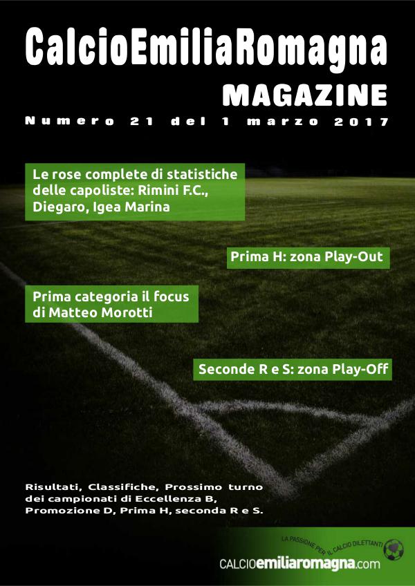 CalcioEmiliaRomagna Magazine Numero 21
