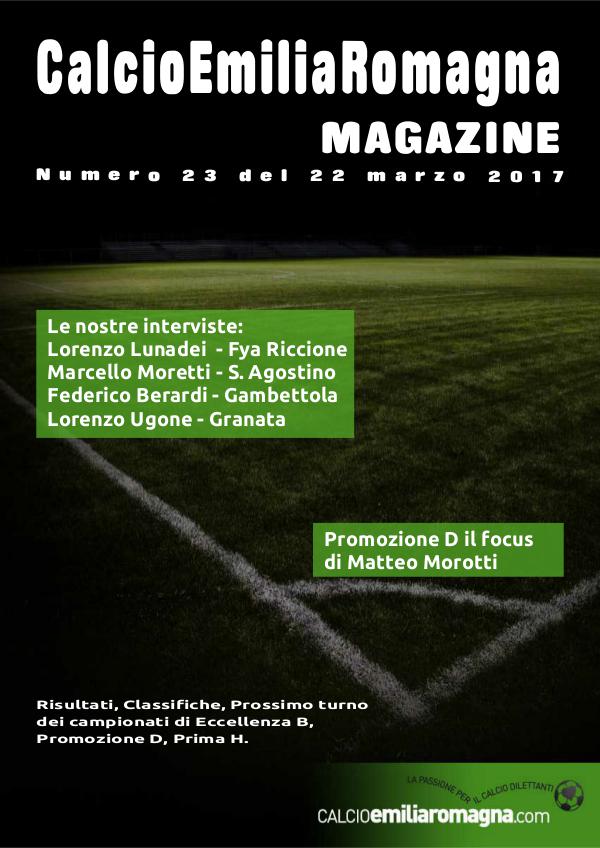 CalcioEmiliaRomagna Magazine Numero 23