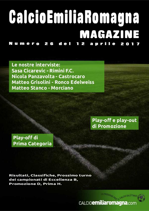 CalcioEmiliaRomagna Magazine Numero 26