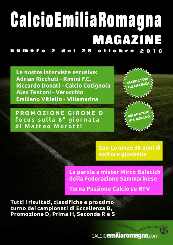 CalcioEmiliaRomagna Magazine Numero 2