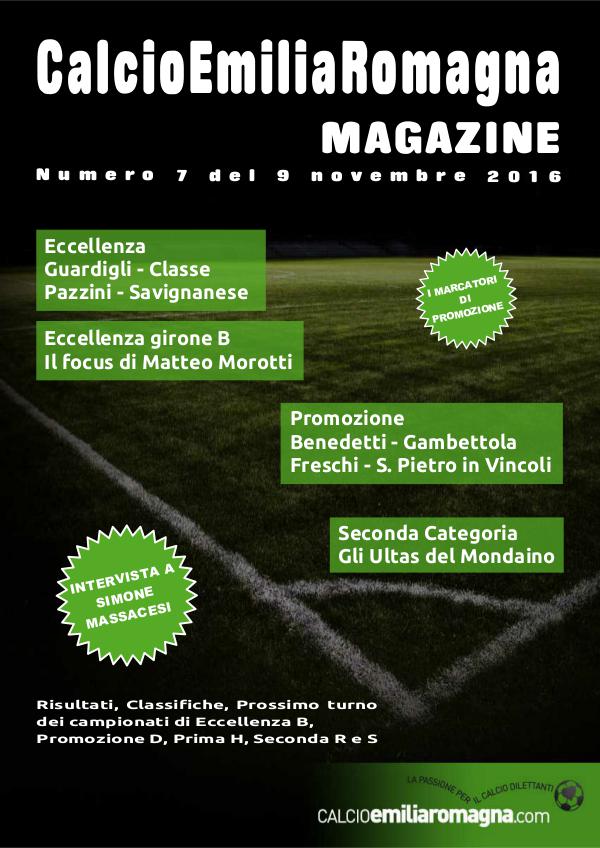 CalcioEmiliaRomagna Magazine Numero 7