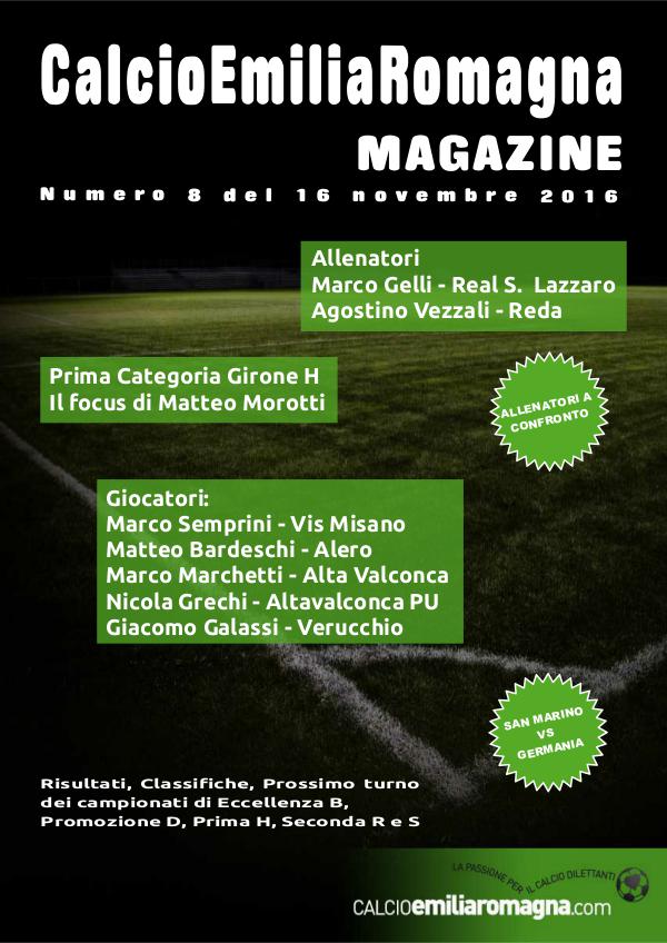 CalcioEmiliaRomagna Magazine Numero 8