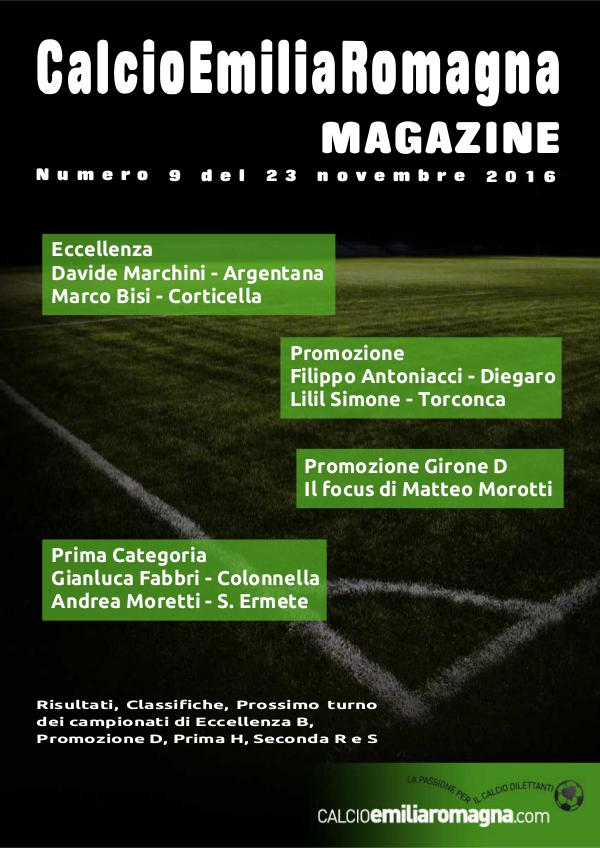 CalcioEmiliaRomagna Magazine Numero 9