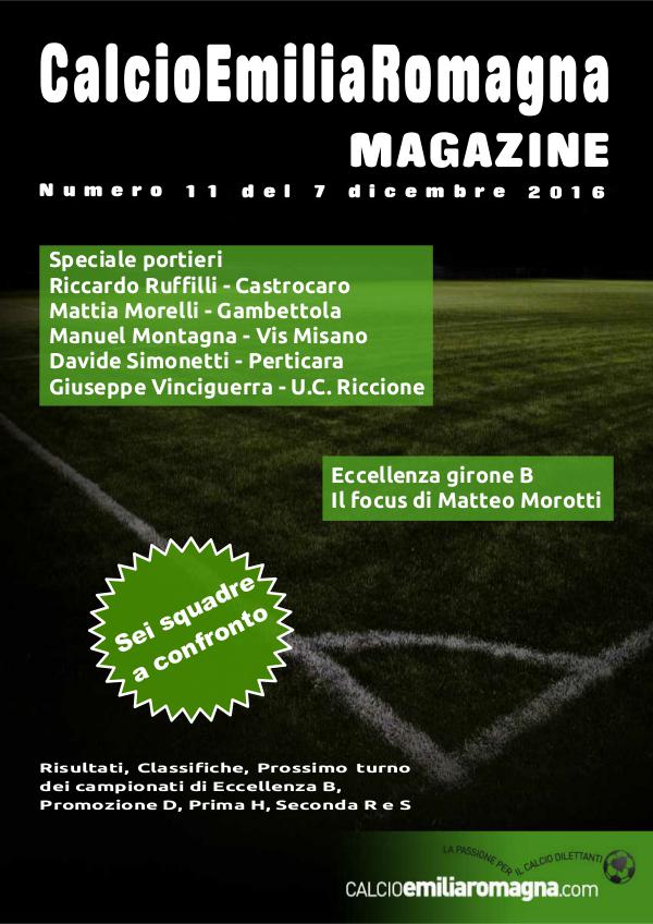 CalcioEmiliaRomagna Magazine Numero 11