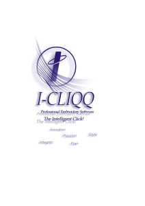 I-Cliqq Embroidery Software V1.0 Manual Version 1.0 Manual