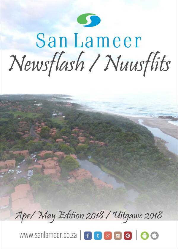 San Lameer Newsflash/Nuusflits April / May 2018