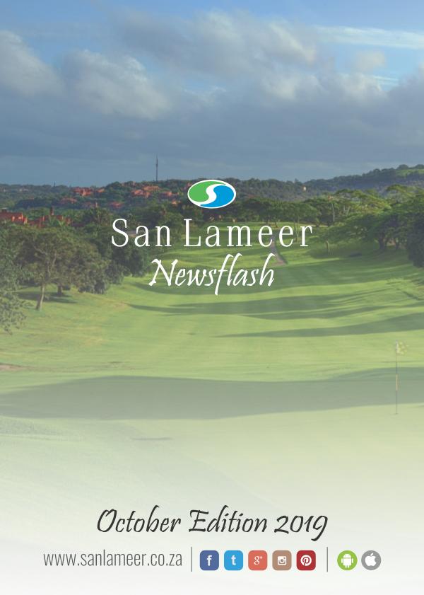 San Lameer Newsflash/Nuusflits October 2019
