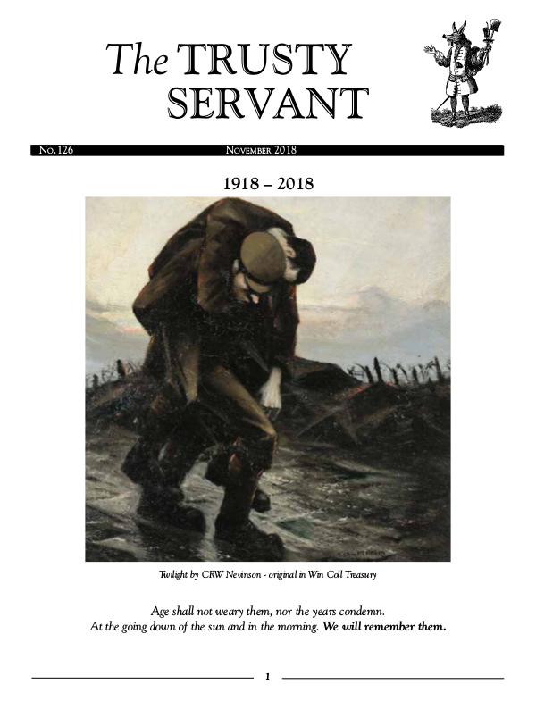 The Trusty Servant Nov 2018 No. 126