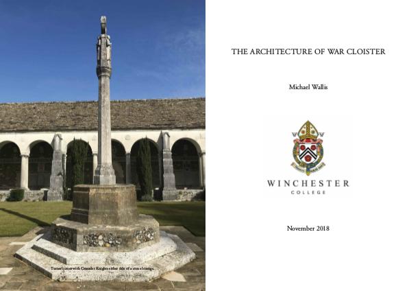 Winchester College Publication Winchester College War Cloisters Architecture