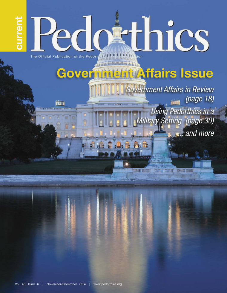 Current Pedorthics | November-December 2014 | Vol.46, Issue 6