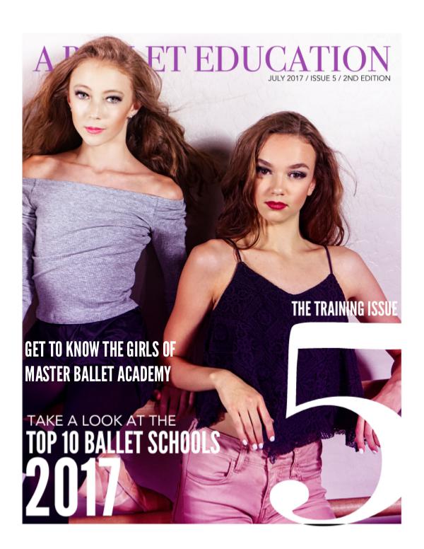 a Ballet Education Issue 5 | JULY 2017