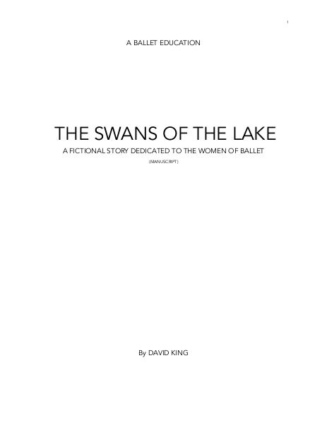 A Ballet Education Book Collection THE SWANS OF THE LAKE CHAPTER 1-2