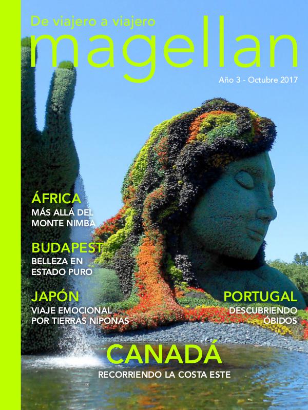Revista de viajes Magellan Octubre 2017