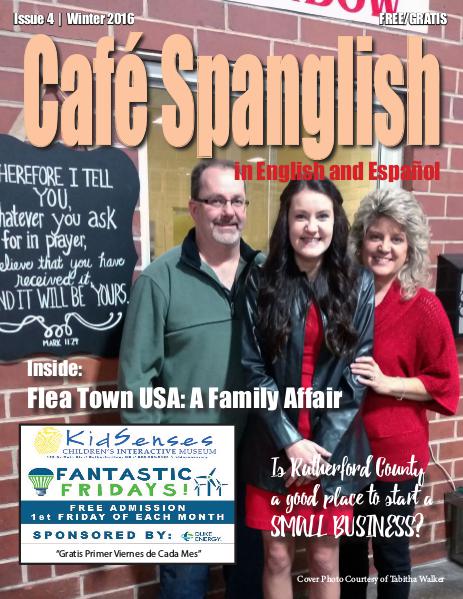 Cafe Spanglish Magazine Issue #4 Winter 2016