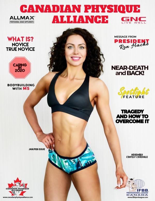 CANADIAN PHYSIQUE ALLIANCE JAN/FEB 2020 ISSUE