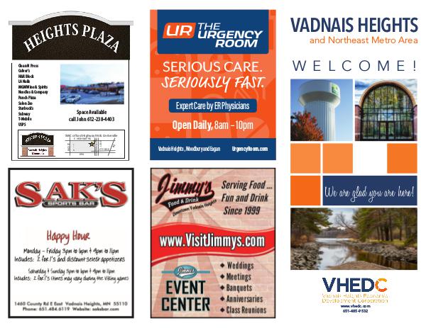 Vadnais Heights Business Brochure VHEDC_BROCHURE_SANS_MARKS
