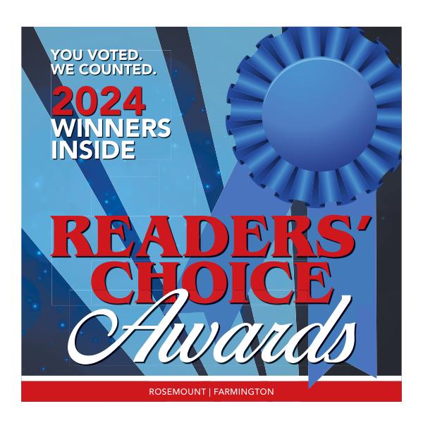 Farmington-Rosemount Reader's Choice Awards 2024 Farmington Rosemount RCA 2021