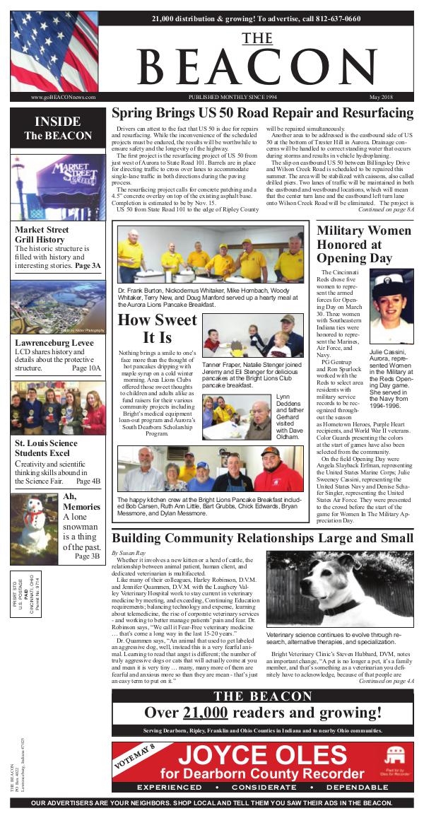 the BEACON Newspaper, Indiana beacon5-18