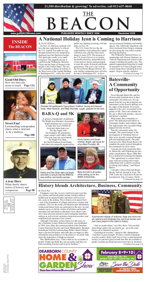 the BEACON Newspaper, Indiana beacon12-18