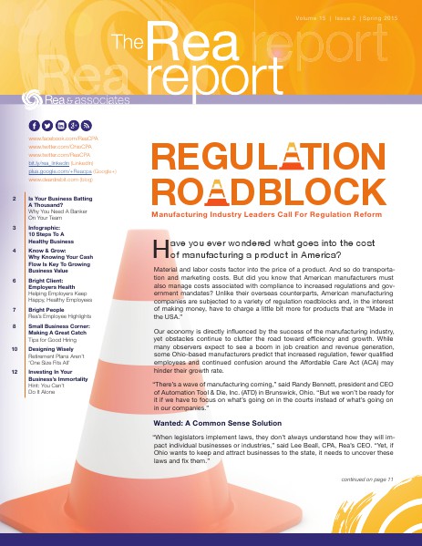 The Rea Report Spring 2015