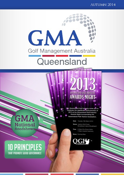 GMAQ - Golf Management Australia Queensland Autumn 2014