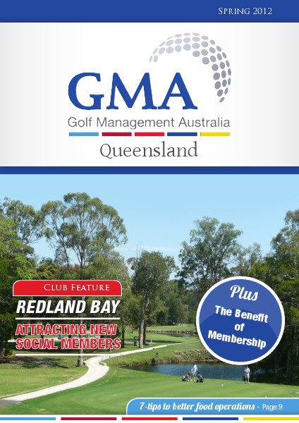 GMAQ - Golf Management Australia Queensland Spring 2012
