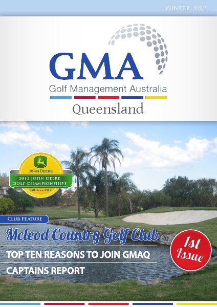 GMAQ - Golf Management Australia Queensland Winter 2012