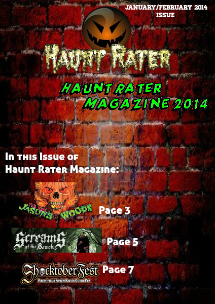 Haunt Rater Magazine January/February Issue