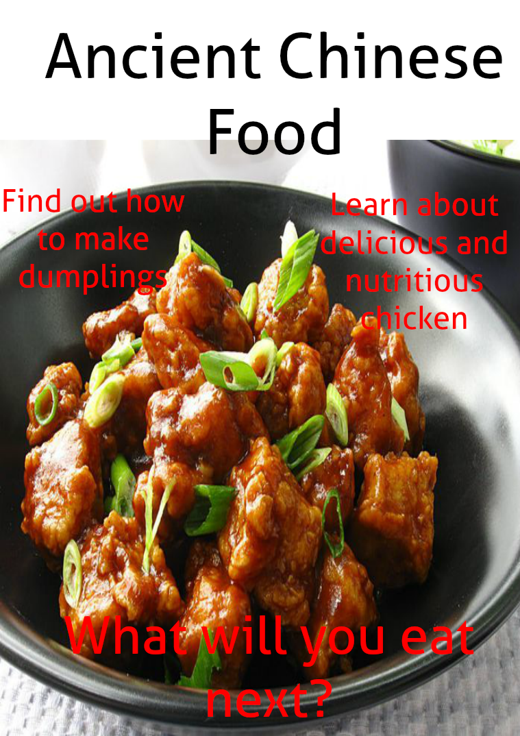 Ancient Chinese Food May 4th