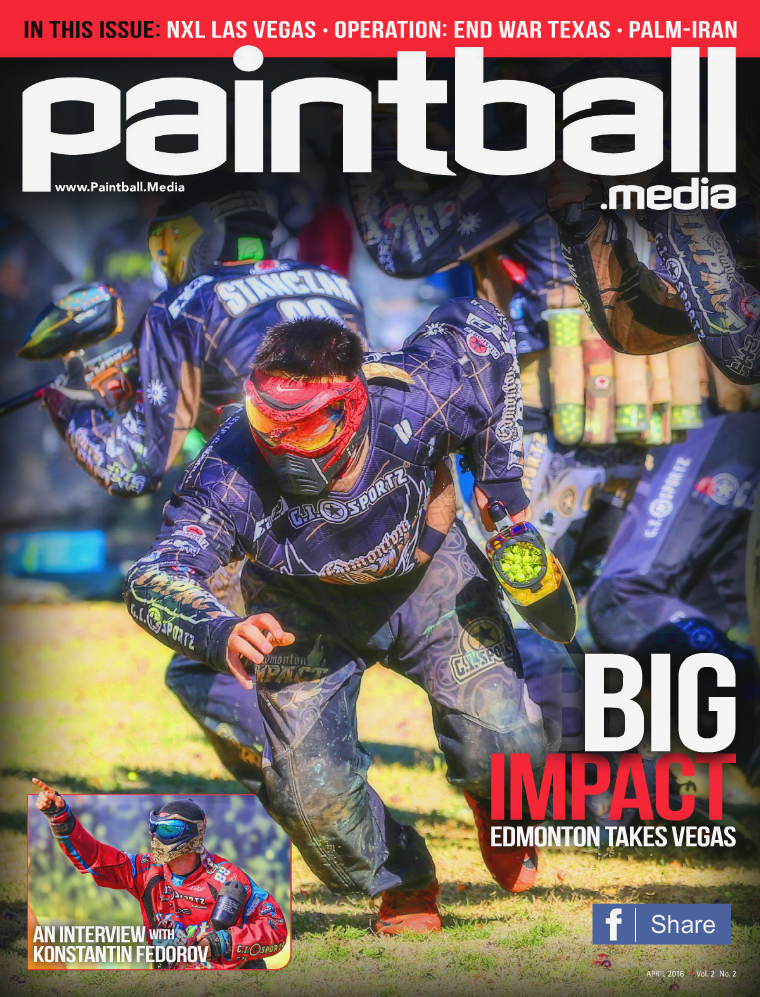 Paintball Magazine Paintball Media Magazine April 2016