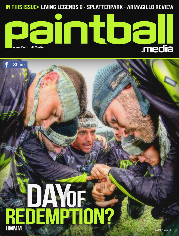 Paintball Magazine Paintball Media Magazine June 2016 Issue