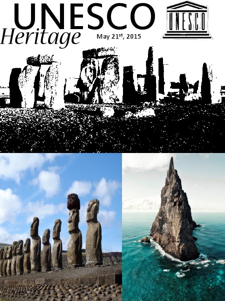 UNESCO May 2015 Exclusive Heritage Issue Volume 1