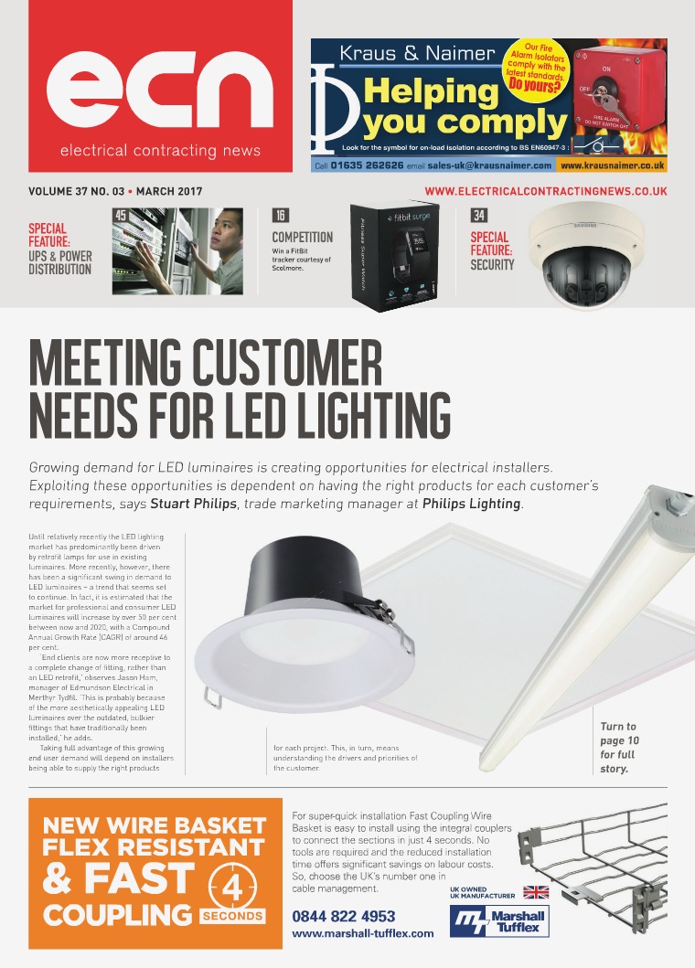 Electrical Contracting News (ECN) March 2017
